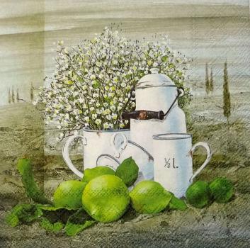 082 Lemons,  Oranges - 3 ply - Ambiente - Heigl