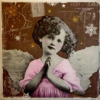 208 Engel - 3-lagig - ppd - Carola Papst