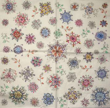 107 Blumen Sonstige - 3-lagig - Maki