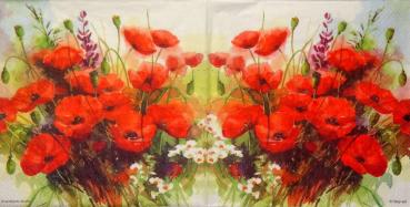077 Anemonen, Mohn - 3-lagig - Ambiente - Heigl