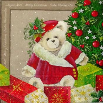 054 B�ren Weihnachten - 3-lagig - Ambiente