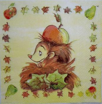 040 Tiere Herbst - 3-lagig