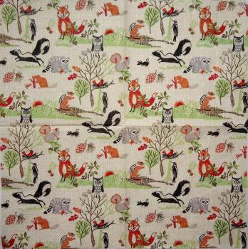 048 Animals Autumn - 3-ply - Ihr
