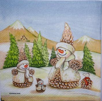 104 Snowman - 3-ply - Ambiente