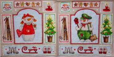 109 Schneemann - 3-lagig