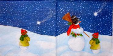 117 Schneemann - 3-lagig