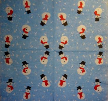 133 Schneemann - 3-lagig - Duni