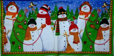 127 Schneemann - 3-lagig - Caspari - CS