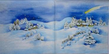 107 Winter Landscape - 3-ply - Fasana