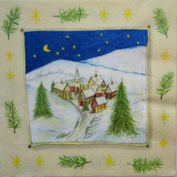 121 Winterlandschaft - 3-lagig