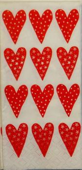 172 Heart / Hearts - 4-ply  - Handkerchief