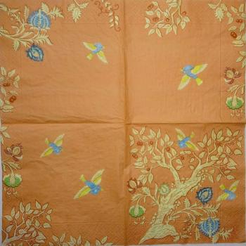 008 Plants - 3 ply (orange) - Susy Card