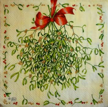 048 Christmas Flowers - 3-ply - Ambiente