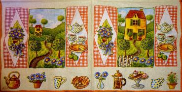017 Garten - 3-lagig (creme/orange) - Ihr - CS