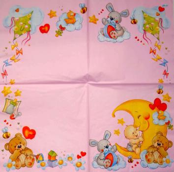 044 Baby - 3 ply (pink) - Maki