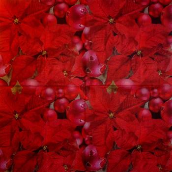 075 Christmas Flowers - 3-ply - Atelier