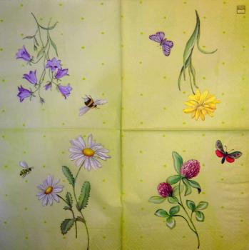 263 Daisies  - 3 ply - (grün) - Home Fashion