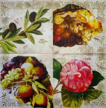 348 Roses - 3-ply (cream)