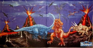 006 Dinosaurier - 3-lagig - Scout