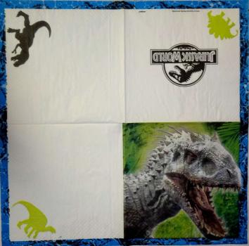 015 Dinosaurier - 2-lagig - Jurassic World