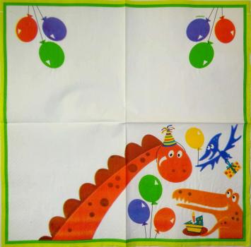 018 Dinosaurier - 2-lagig