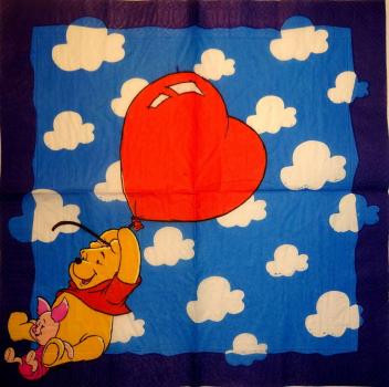 045 Winnie Pooh - 3-lagig - Disney