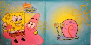 102 Known Figures - 2-ply - Spongebob 2008