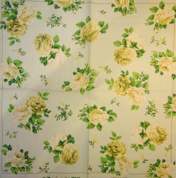 219 Roses - 3-ply (grün/gelb) - Ihr