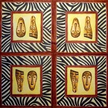 072 Afrikas - 3-lagig - Ambiente