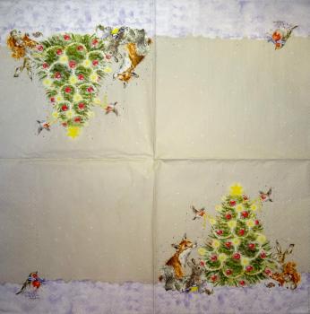 079 Animals Autumn - 3-ply - Wrendale - Hannah Dale