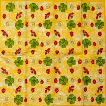 040 Marienkäfer - 4-lagig - Ihr - Taschentuch