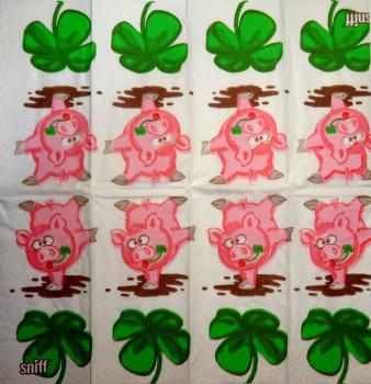 078 Schweine - 4-lagig - Sniff - ppd - Taschentuch