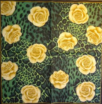 017 Rosen - 3-lagig (grün) - Ihr