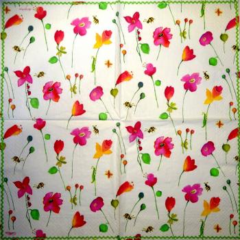 235 Tulips - 3-ply - Caspari - Debbie Taylor-Kermann