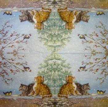 028 Cats - 3-ply - Ambiente