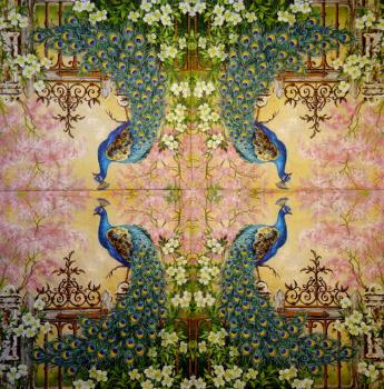 064 Peacock - 3-ply - Ambiente