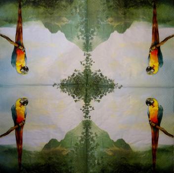 080 Parrot - 3-ply - Paper Design