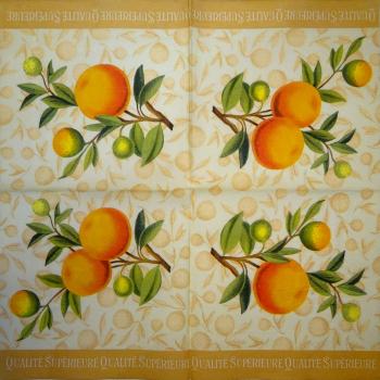 040 Lemons,  Oranges - 3-ply - (orange) - Ihr