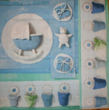 025 Baby - 3-ply - (blue)