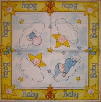 028 Baby - 3-ply (blue) - Vielseidig