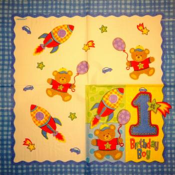133 Baby - 3-lagig - Amscan