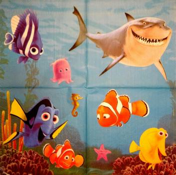 073 Fische - 2-lagig - Findet Nemo