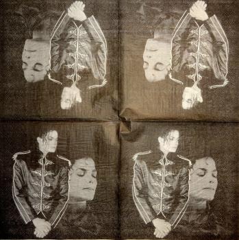 040 Celebrities - 3-ply - Michael Jackson