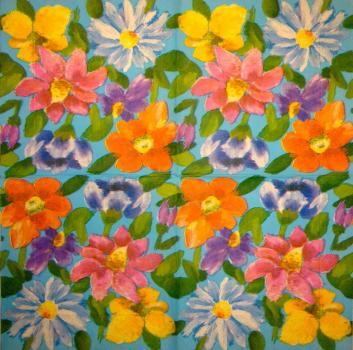 067 Daisies - 3-ply