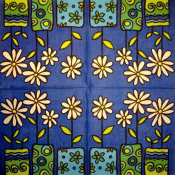 122 Daisies - 3-ply - Tiffany