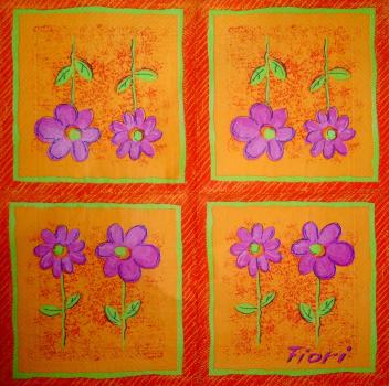 309 Margeriten - 3-lagig - (rosa) - Herlitz
