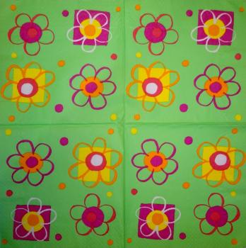 314 Daisies - 3-ply - (grün)