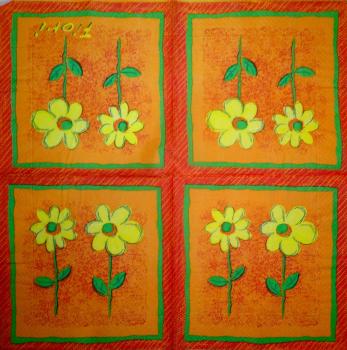 309 Margeriten - 3-lagig - (gelb) - Herlitz