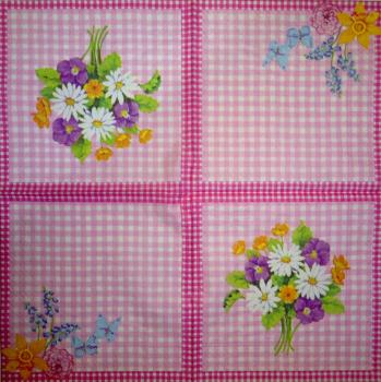 315 Margeriten - 3-lagig - (rosa) - Stewo