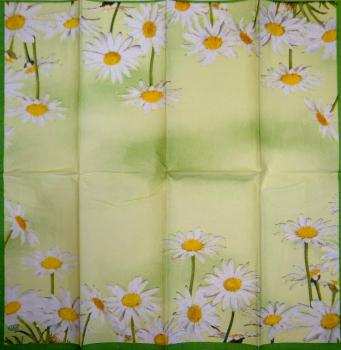 333 Daisies - 4-ply - Ihr - Handkerchief